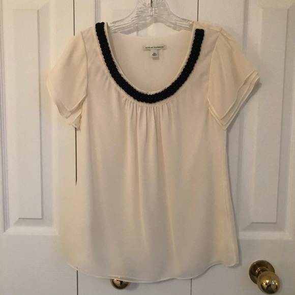 Banana Republic cream blouse. XS - Picture 1 of 4